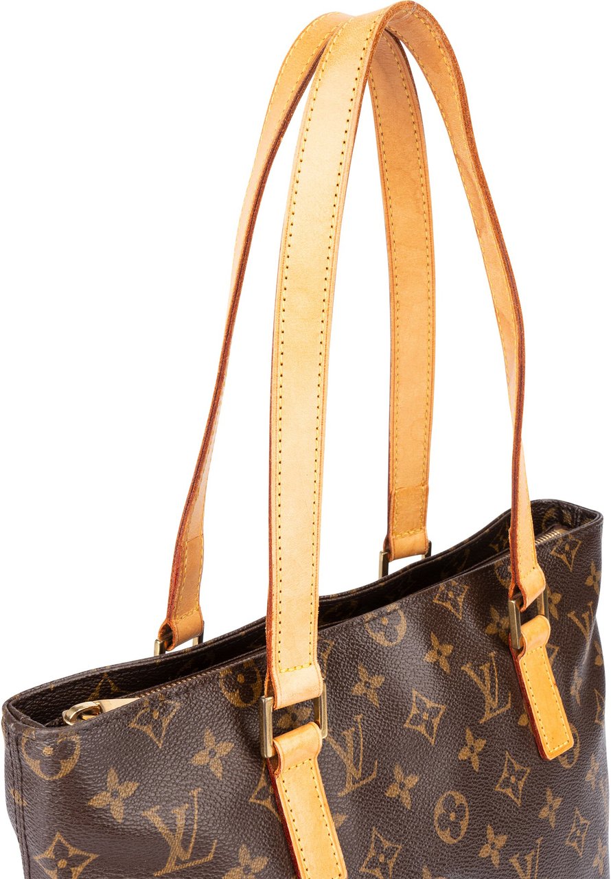 Louis Vuitton Louis Vuitton Canvas Monogram Cabas Piano Shoulder Bag Bruin