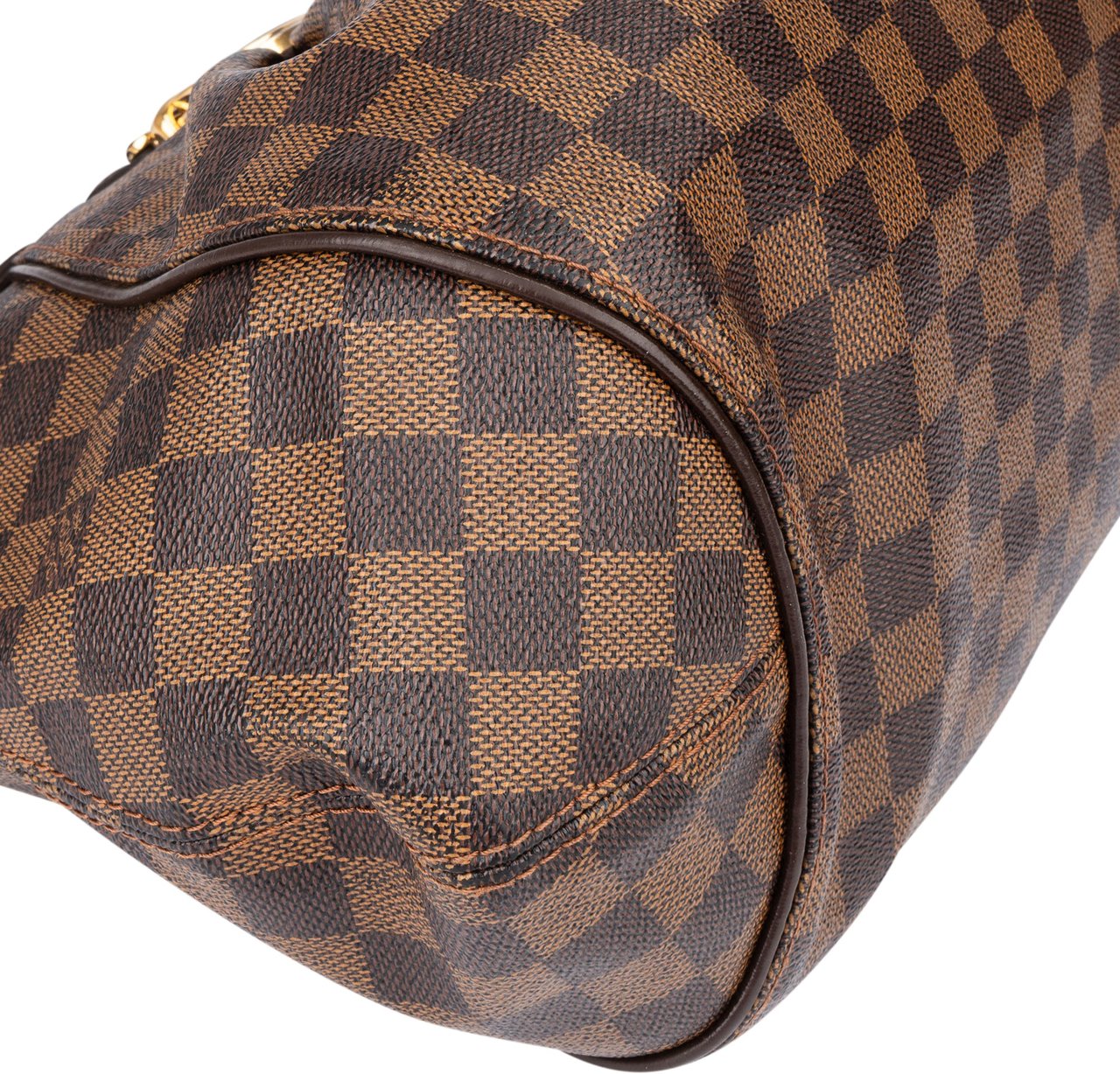 Louis Vuitton Louis Vuitton Damier Ebene Monogram Sistina MM Shoulder Bag Bruin