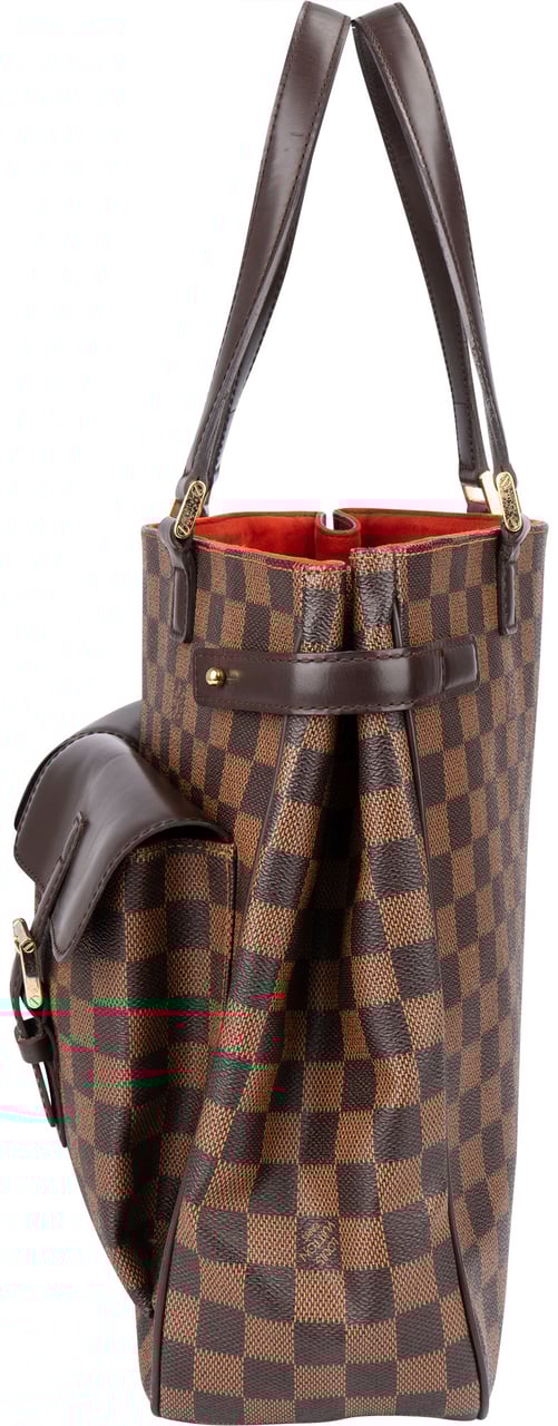 Louis Vuitton Louis Vuitton Damier Ebene Monogram Uzes Handbag Bruin