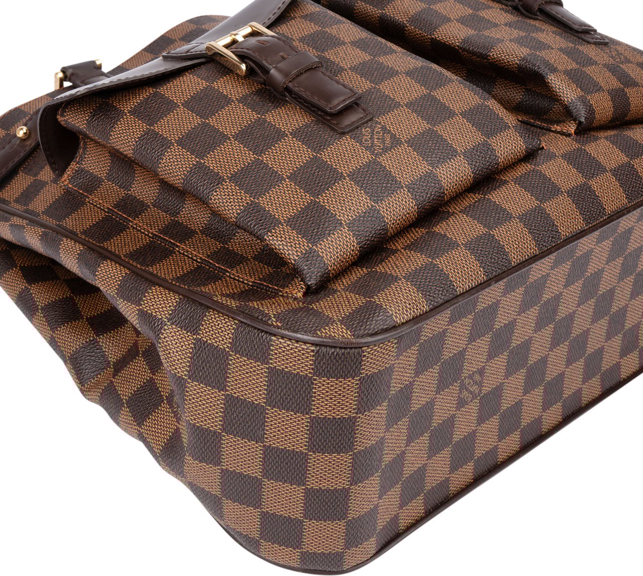 Louis Vuitton Louis Vuitton Damier Ebene Monogram Uzes Handbag Bruin