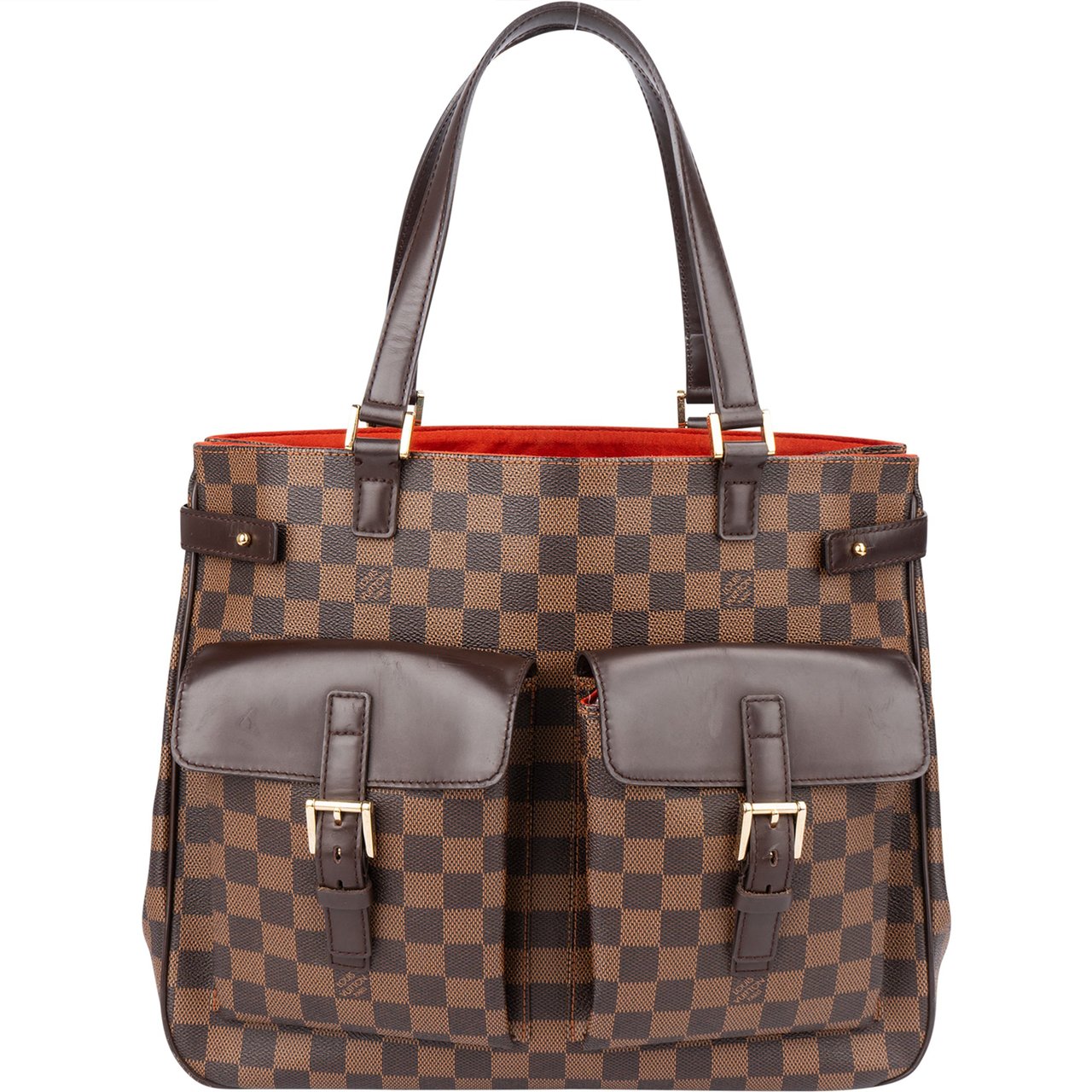 Louis Vuitton Louis Vuitton Damier Ebene Monogram Uzes Handbag Bruin