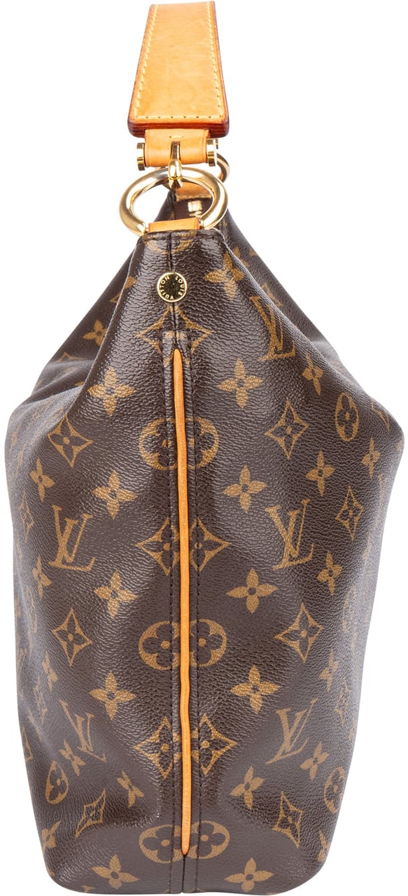 Louis Vuitton Louis Vuitton Canvas Monogram Sully PM Handbag Bruin