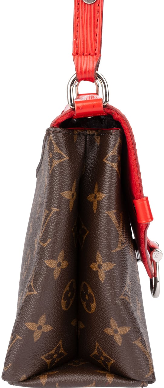 Louis Vuitton Canvas Epi Saint Michel PM Crossbody Bag Bruin