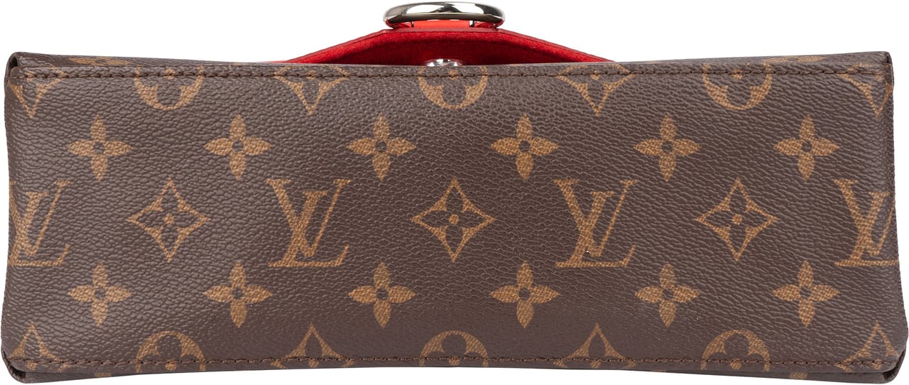 Louis Vuitton Louis Vuitton Canvas Epi Saint Michel PM Crossbody Bag Bruin