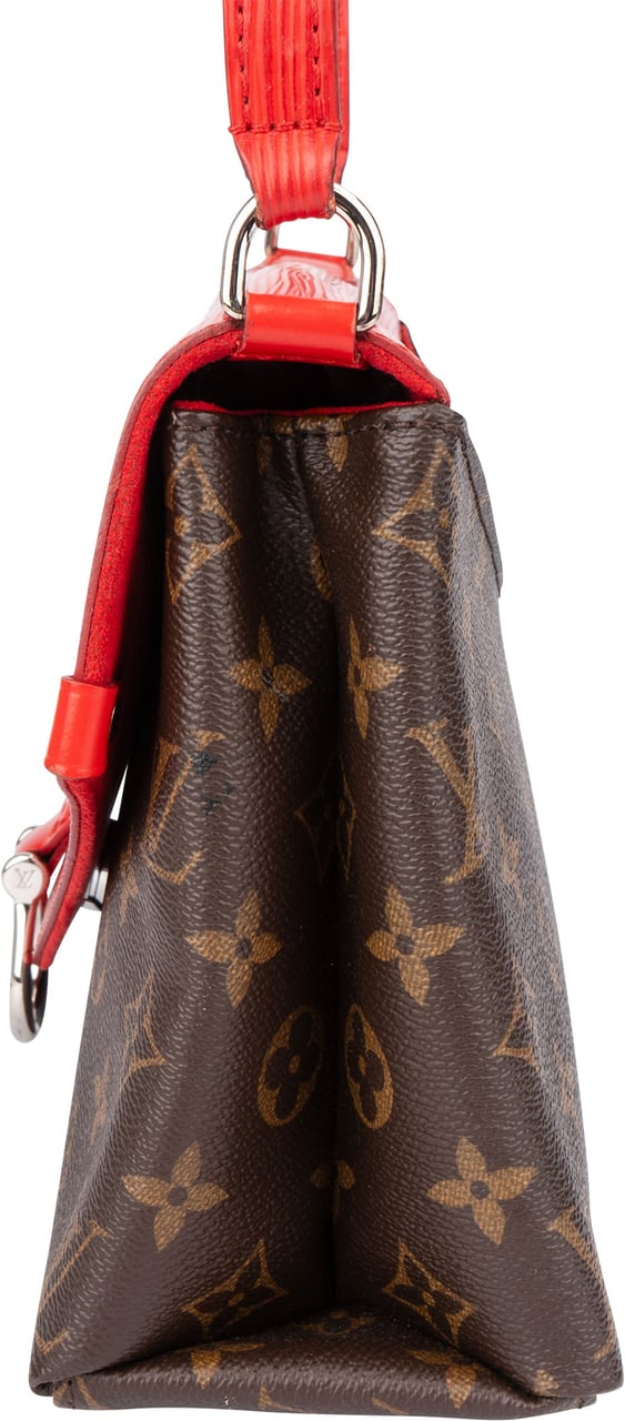 Louis Vuitton Canvas Epi Saint Michel PM Crossbody Bag Bruin
