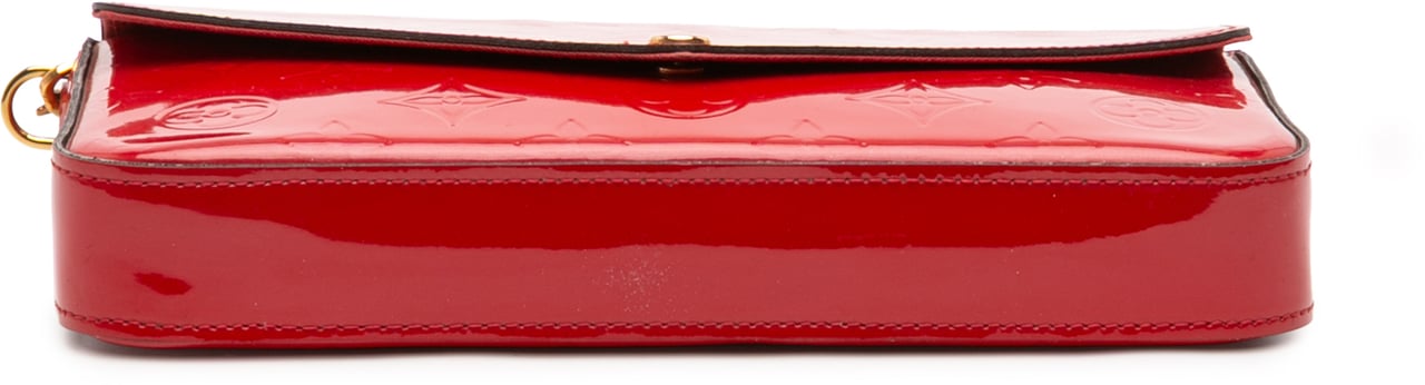 Louis Vuitton Monogram Vernis Pochette Felicie Rood