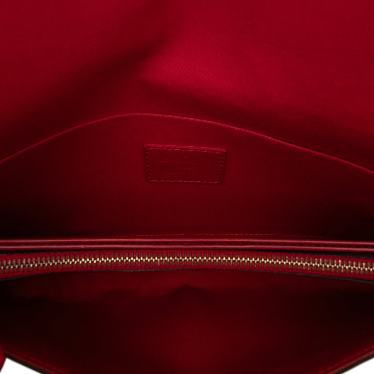 Louis Vuitton Monogram Vernis Pochette Felicie Rood