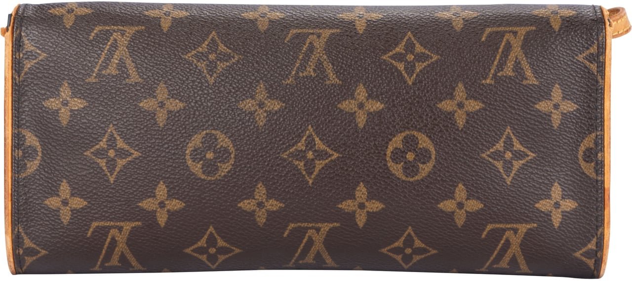 Louis Vuitton Louis Vuitton Canvas Mongram Twin Pochette Accessoire Crossbody Bag Bruin