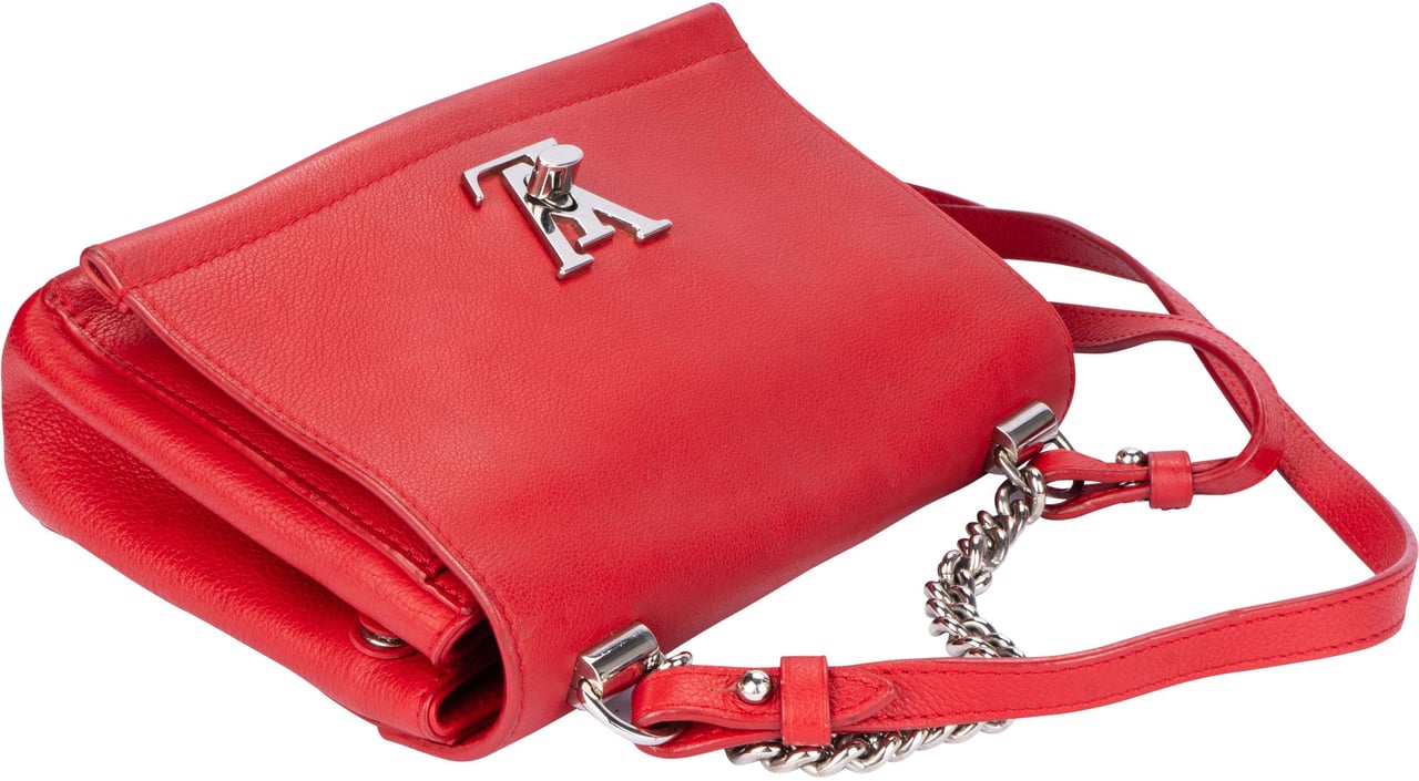 Louis Vuitton Louis Vuitton Lockme BB Red Leather Crossbody Bag Divers