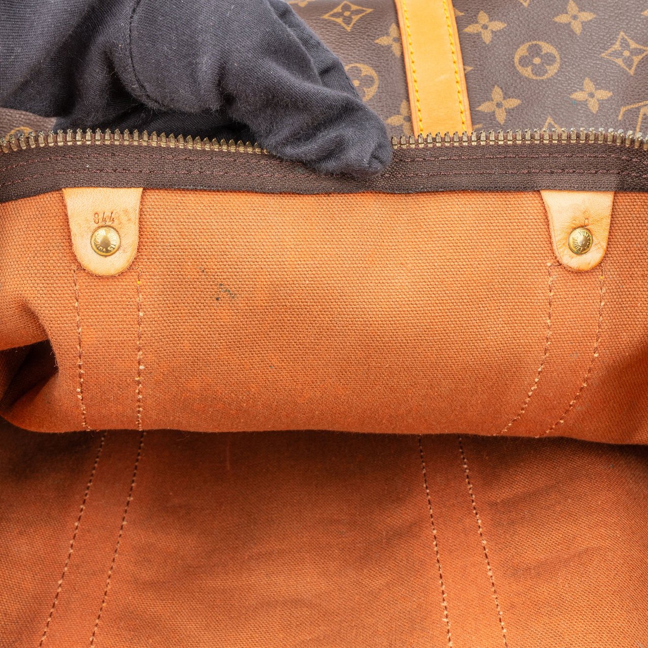 Louis Vuitton Louis Vuitton Canvas Monogram Keepall 60 Bandouliere Bruin
