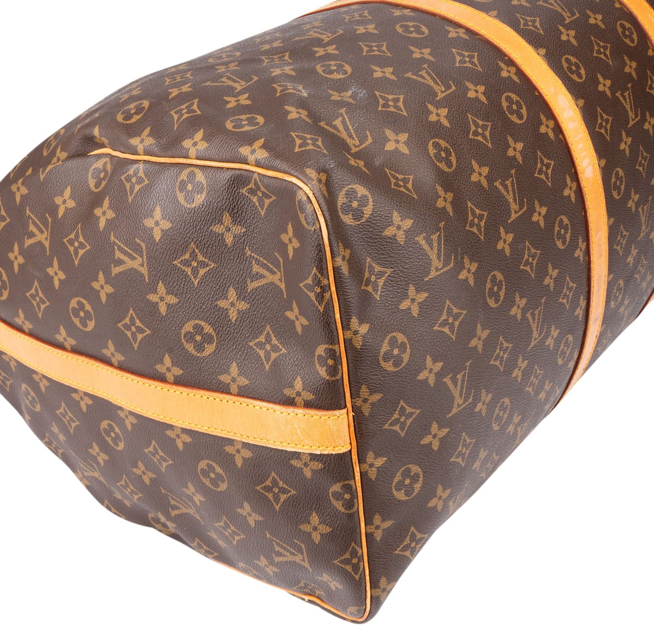 Louis Vuitton Louis Vuitton Canvas Monogram Keepall 60 Bandouliere Bruin