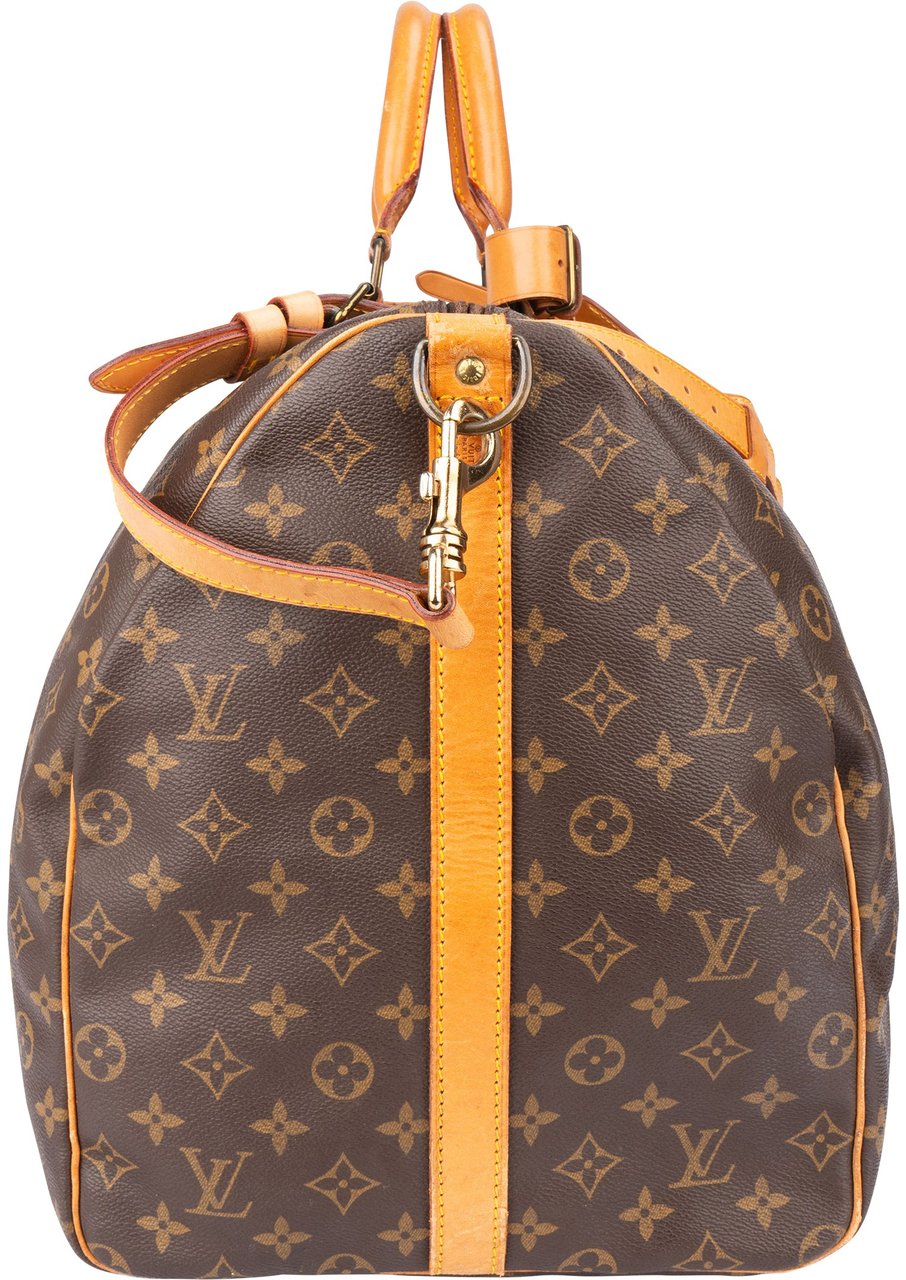 Louis Vuitton Louis Vuitton Canvas Monogram Keepall 60 Bandouliere Bruin