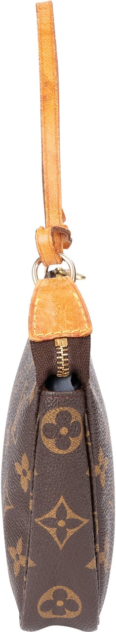 Louis Vuitton Louis Vuitton Canvas Monogram Pochette Accessoire Handbag Bruin