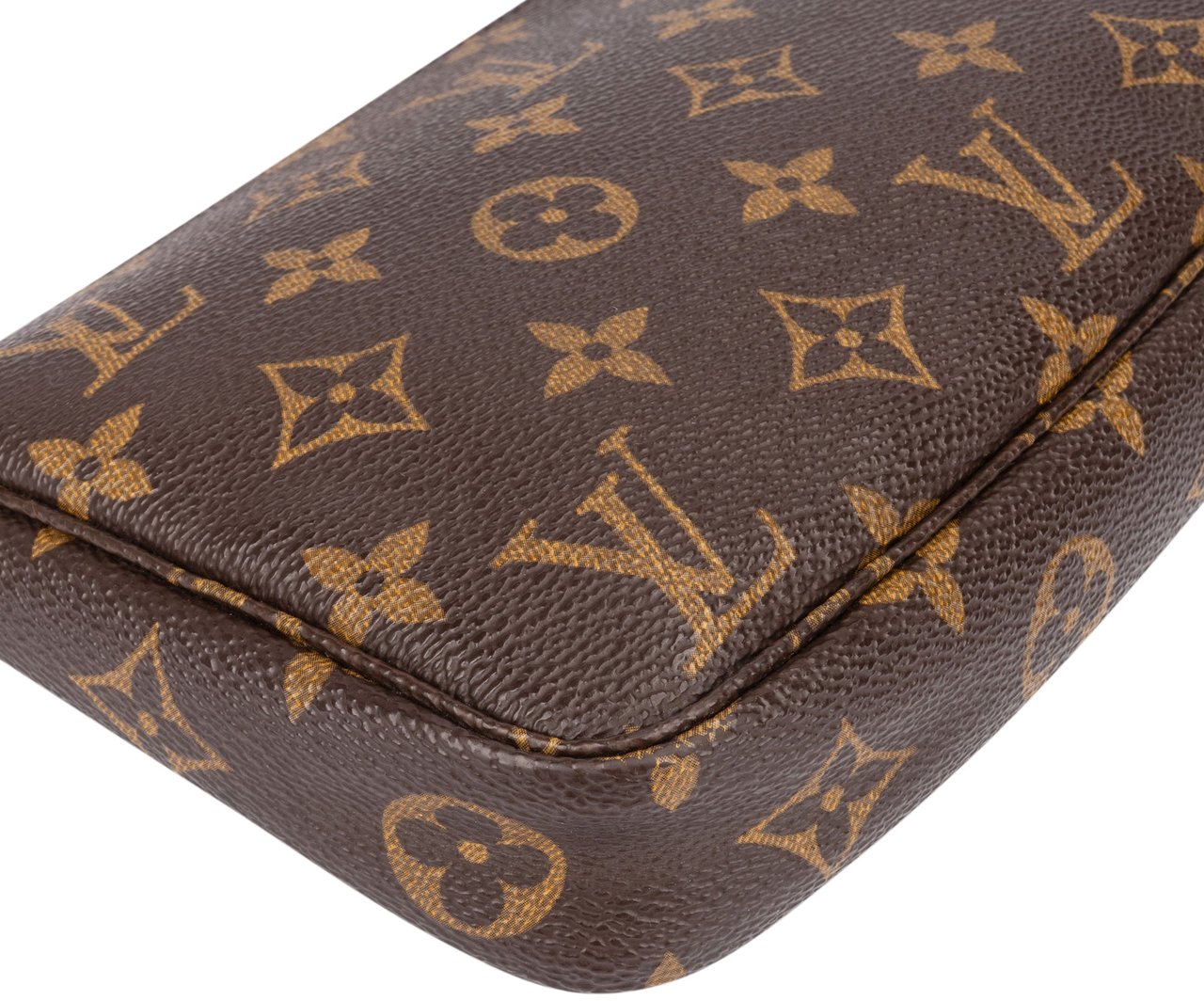 Louis Vuitton Louis Vuitton Canvas Monogram Pochette Accessoire Handbag Bruin