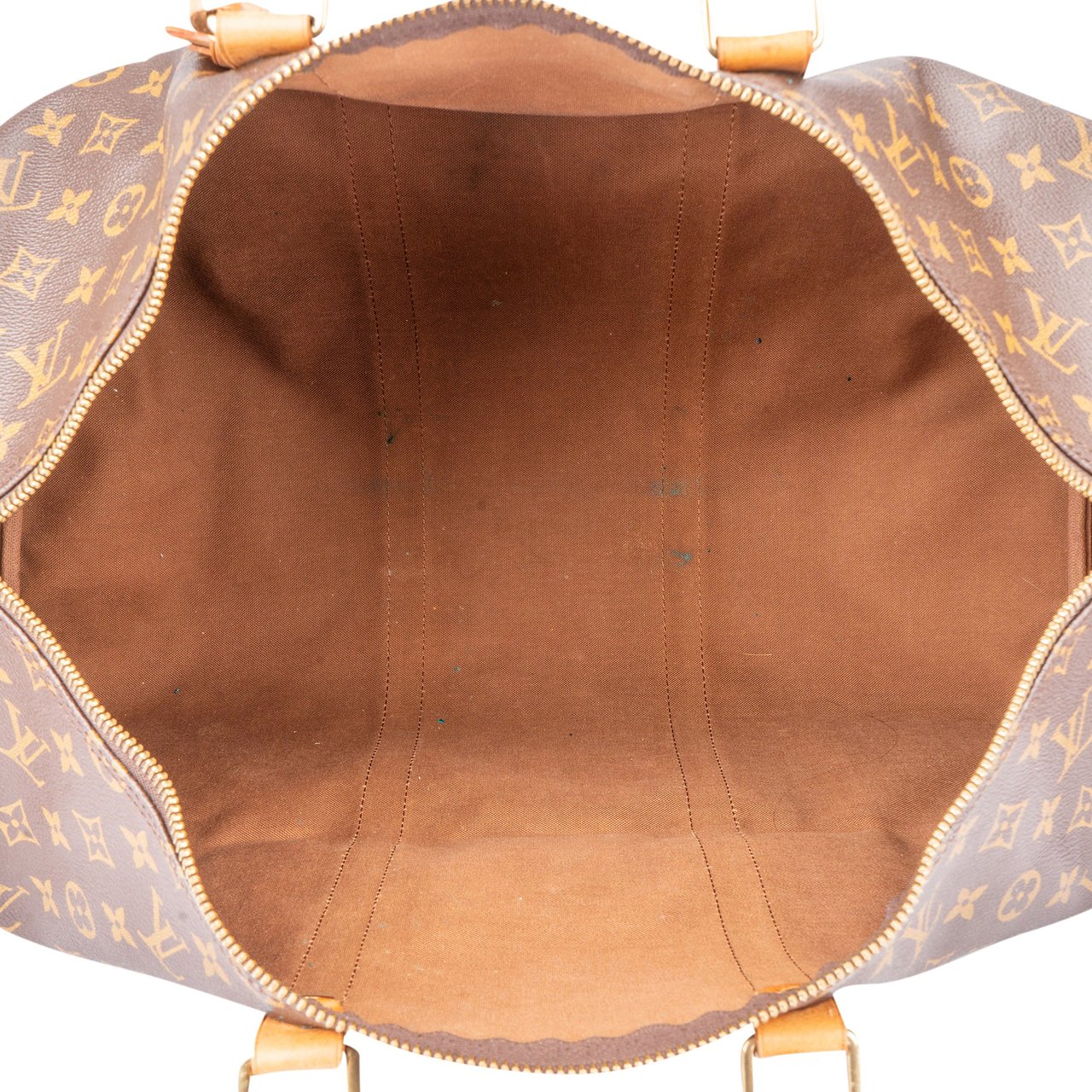 Louis Vuitton Louis Vuitton Canvas Monogram Keepall 50 Bandouliere Bruin