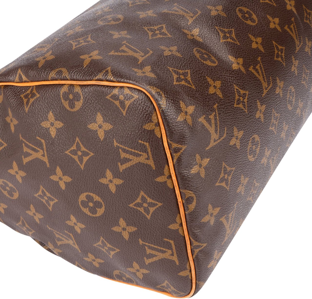 Louis Vuitton Louis Vuitton Canvas Monogram Speedy 30 Handbag Bruin
