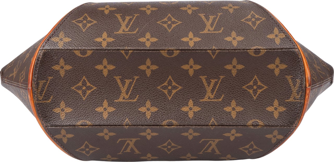 Louis Vuitton Louis Vuitton Canvas Monogram Ellipse MM Handbag Bruin