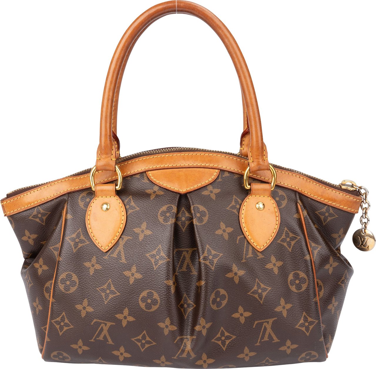 Louis Vuitton Louis Vuitton Canvas Monogram Tivoli PM Handbag Bruin