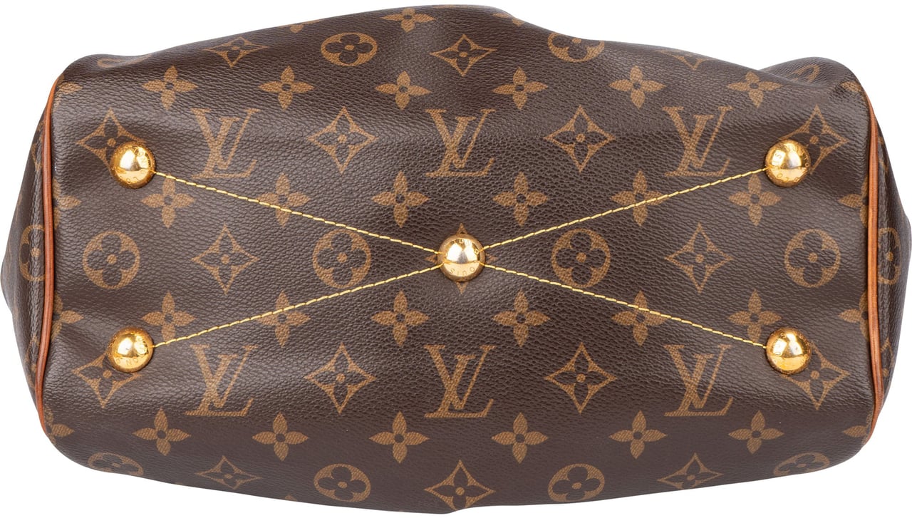 Louis Vuitton Louis Vuitton Canvas Monogram Tivoli PM Handbag Bruin