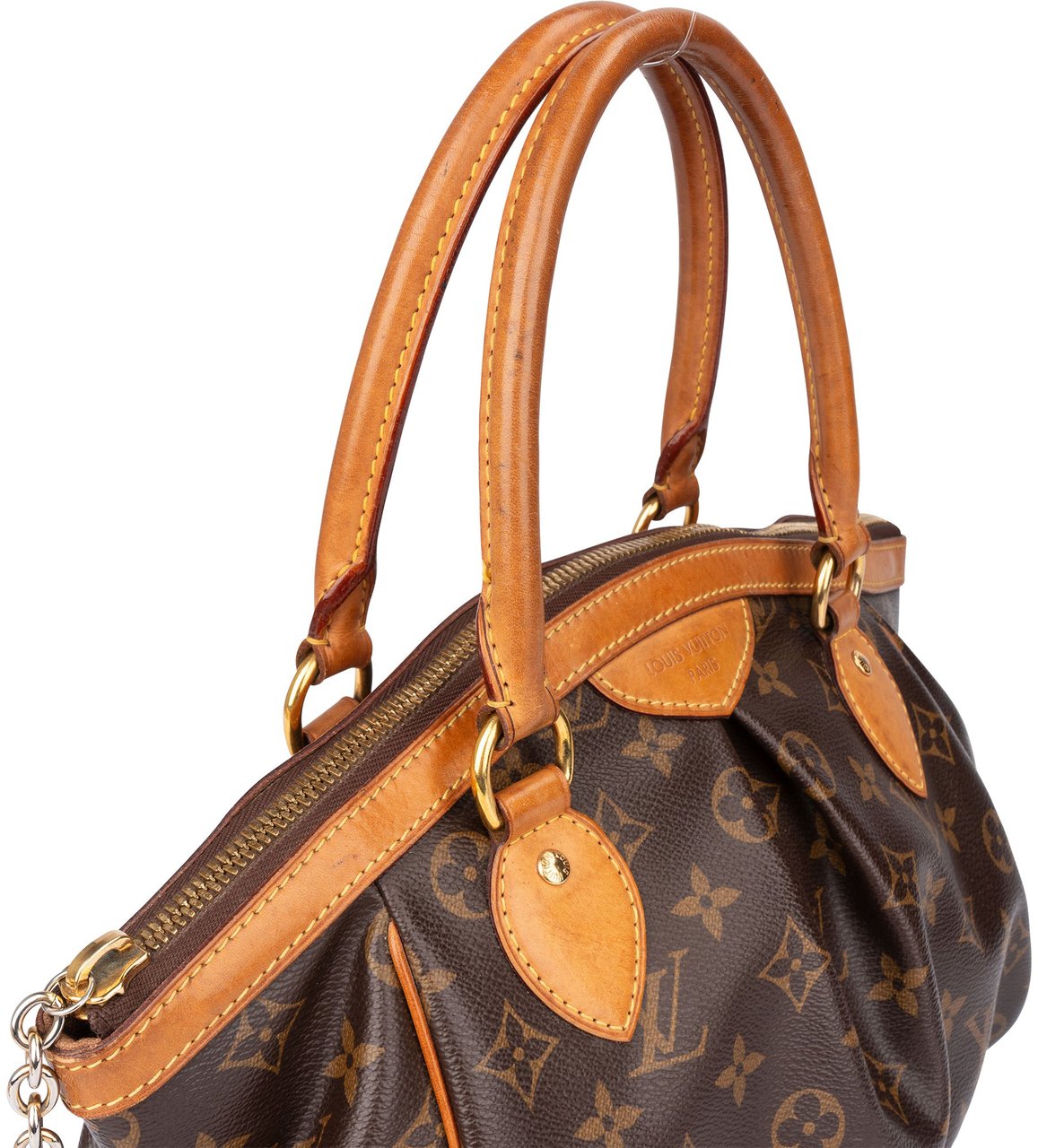 Louis Vuitton Louis Vuitton Canvas Monogram Tivoli PM Handbag Bruin