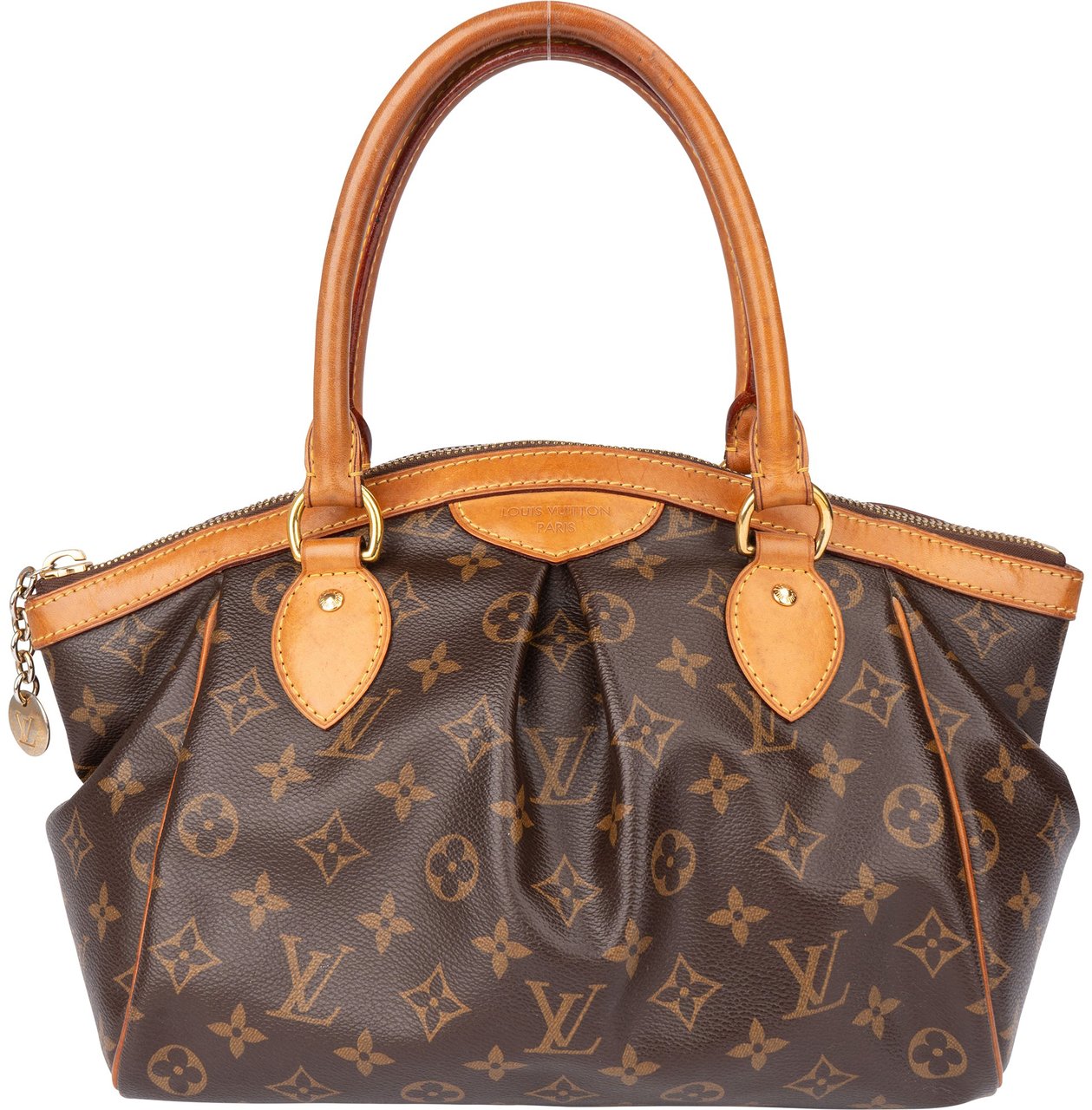 Louis Vuitton Louis Vuitton Canvas Monogram Tivoli PM Handbag Bruin