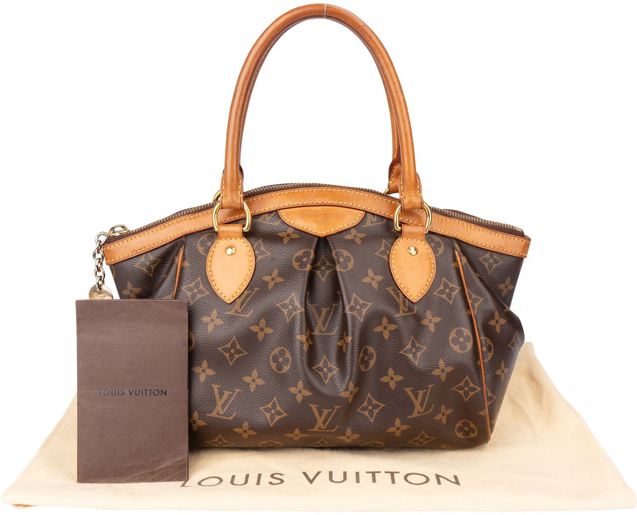 Louis Vuitton Louis Vuitton Canvas Monogram Tivoli PM Handbag Bruin