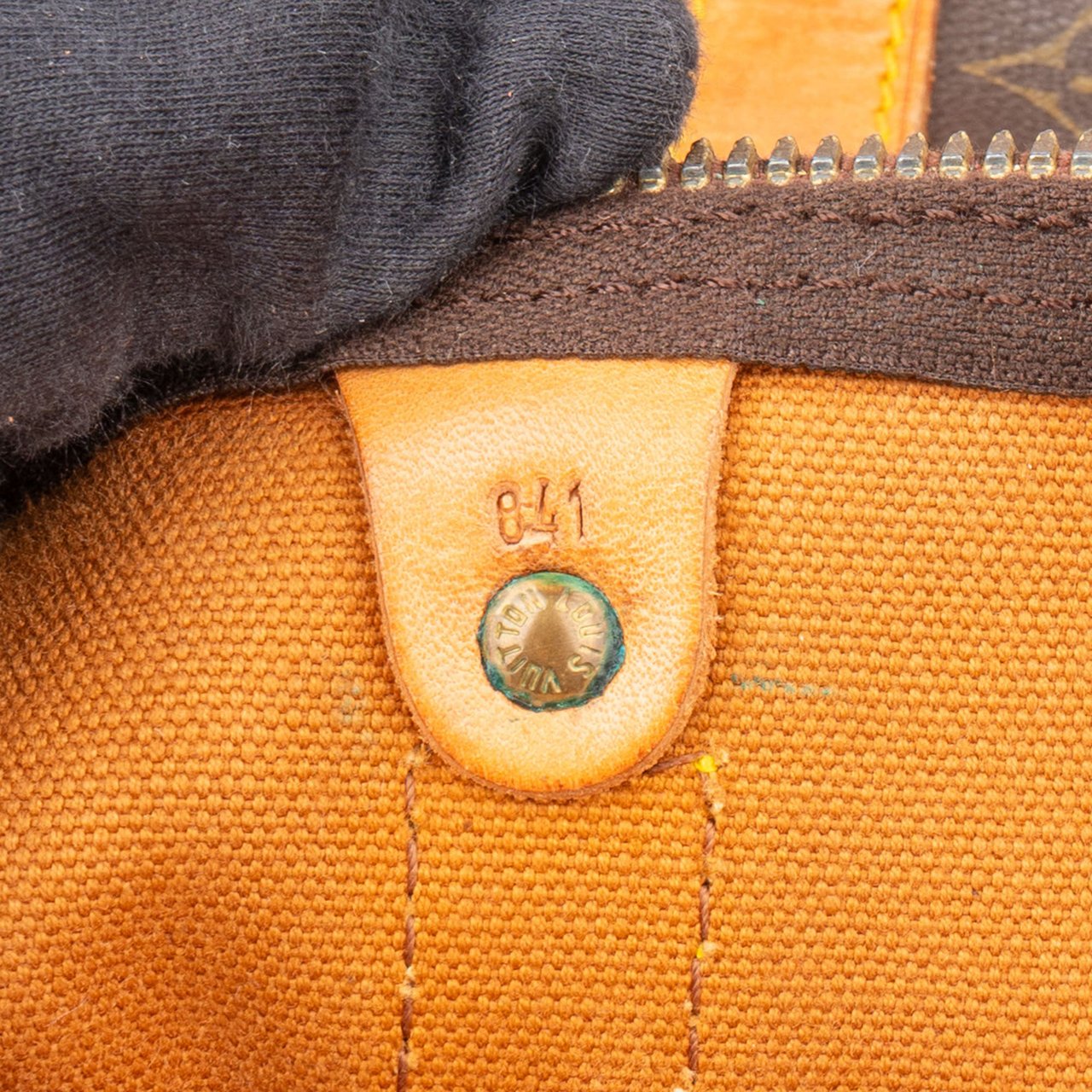 Louis Vuitton Louis Vuitton Canvas Monogram Keepall 50 Bandouliere Bruin