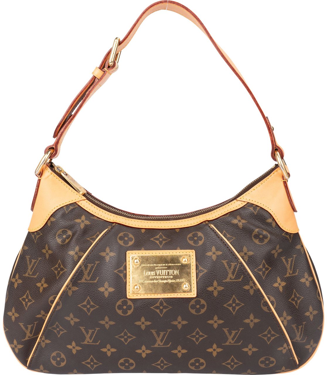 Louis Vuitton Louis Vuitton Canvas Monogram Thames GM Shoulder Bag Bruin