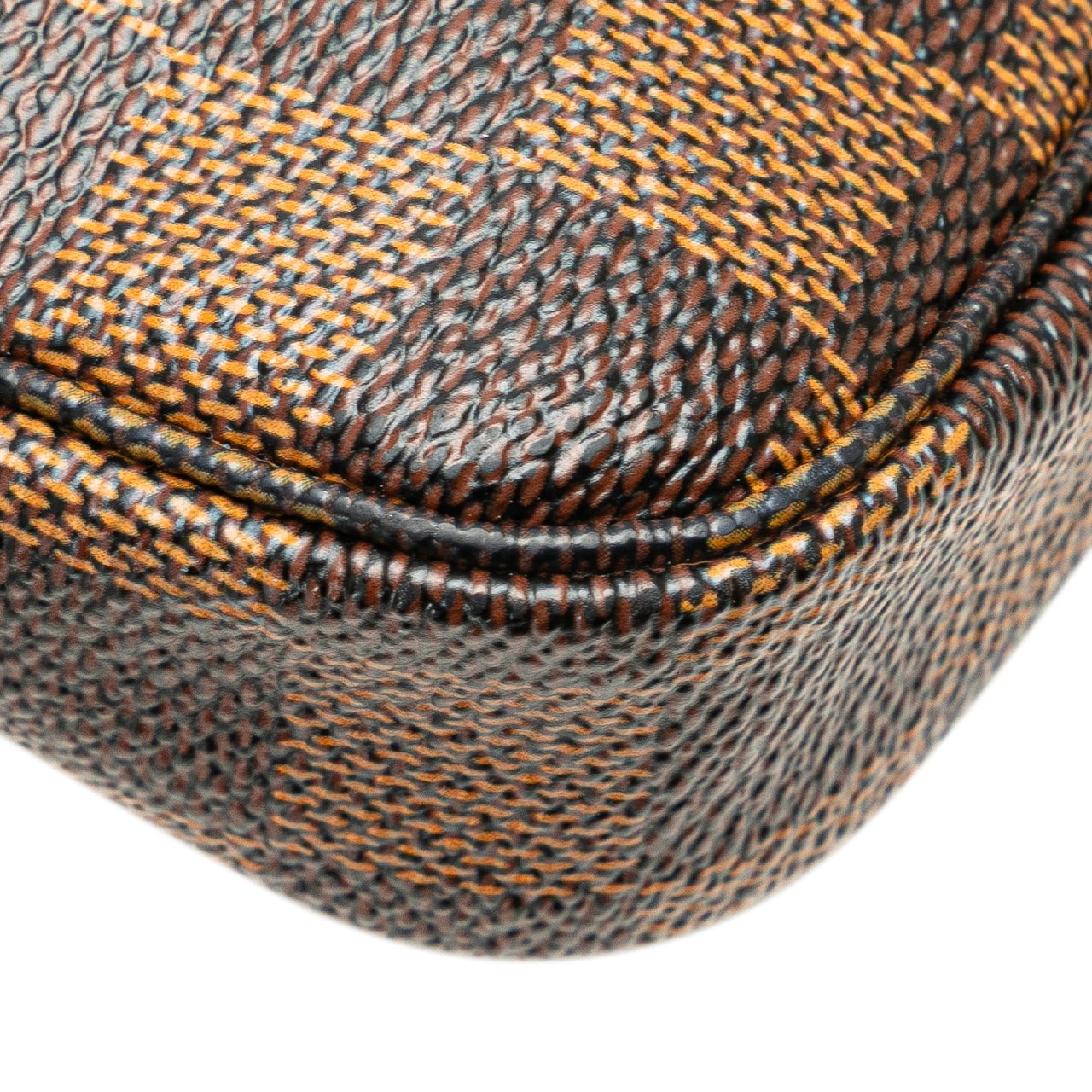 Louis Vuitton Damier Ebene Trunks and Bags Mini Pochette Accessoires Bruin