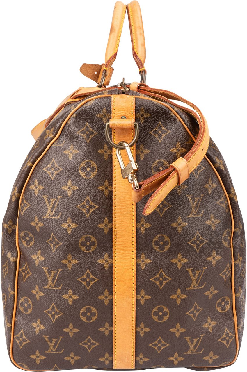 Louis Vuitton Louis Vuitton Canvas Monogram Keepall 60 Bandouliere Bruin