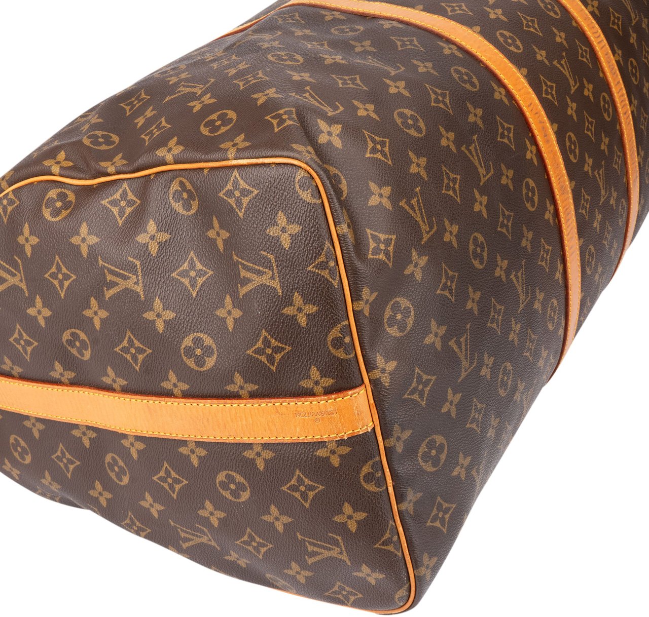 Louis Vuitton Louis Vuitton Canvas Monogram Keepall 60 Bandouliere Bruin