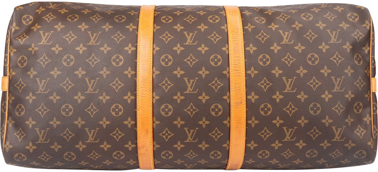 Louis Vuitton Louis Vuitton Canvas Monogram Keepall 60 Bandouliere Bruin