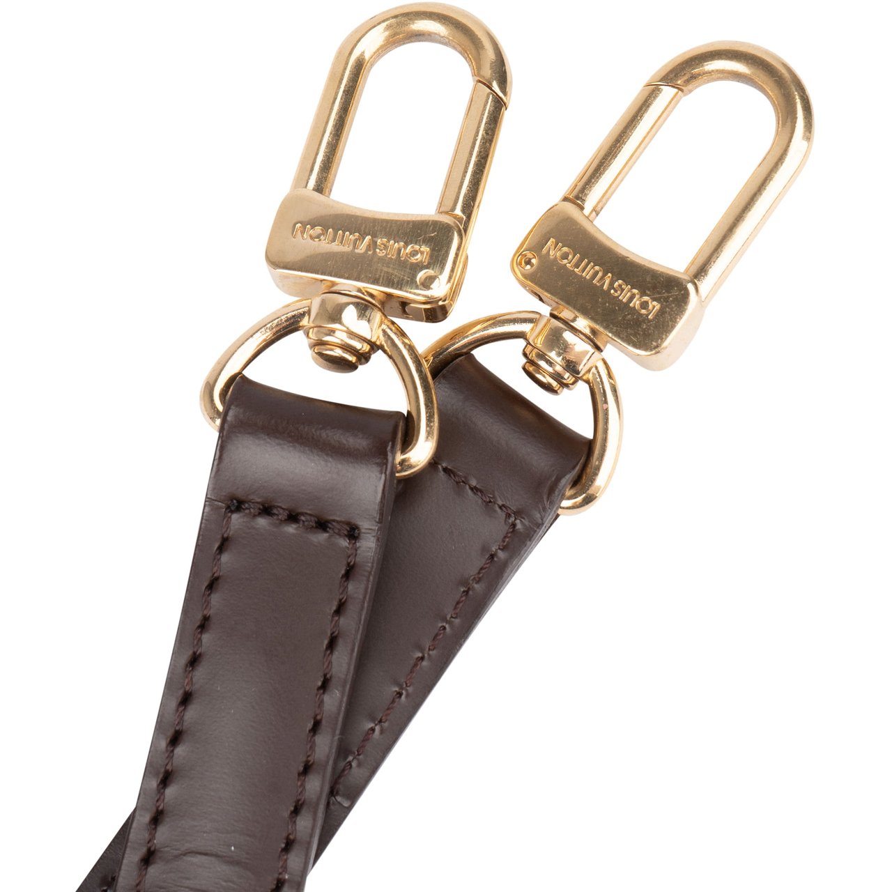 Louis Vuitton Louis Vuitton Brown Leather Bags Strap Bruin
