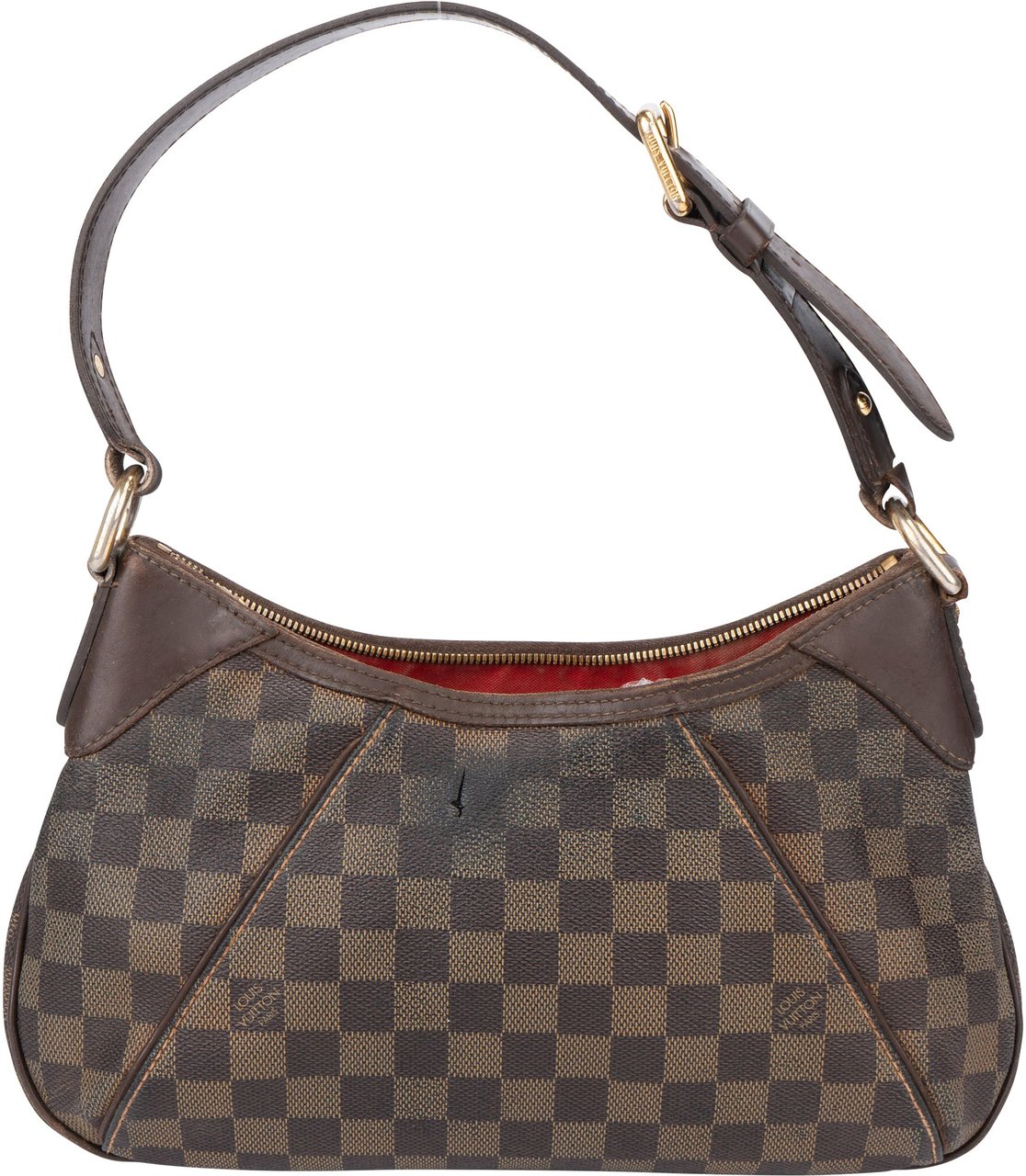 Louis Vuitton Louis Vuitton Damier Ebene Monogram Thames PM Handbag Bruin