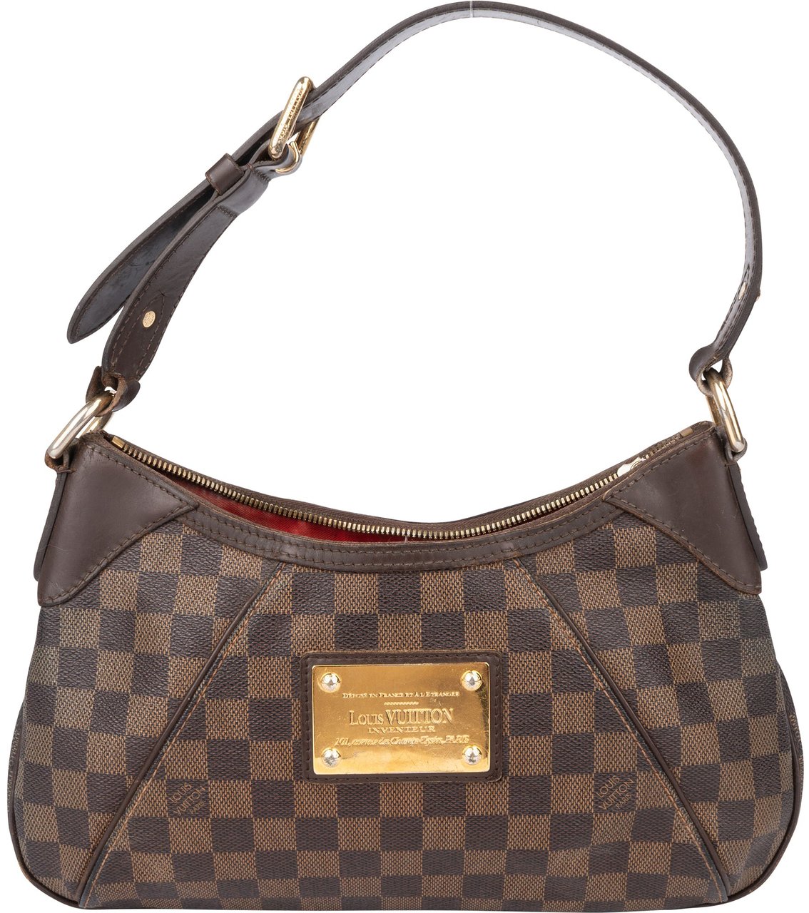 Louis Vuitton Louis Vuitton Damier Ebene Monogram Thames PM Handbag Bruin