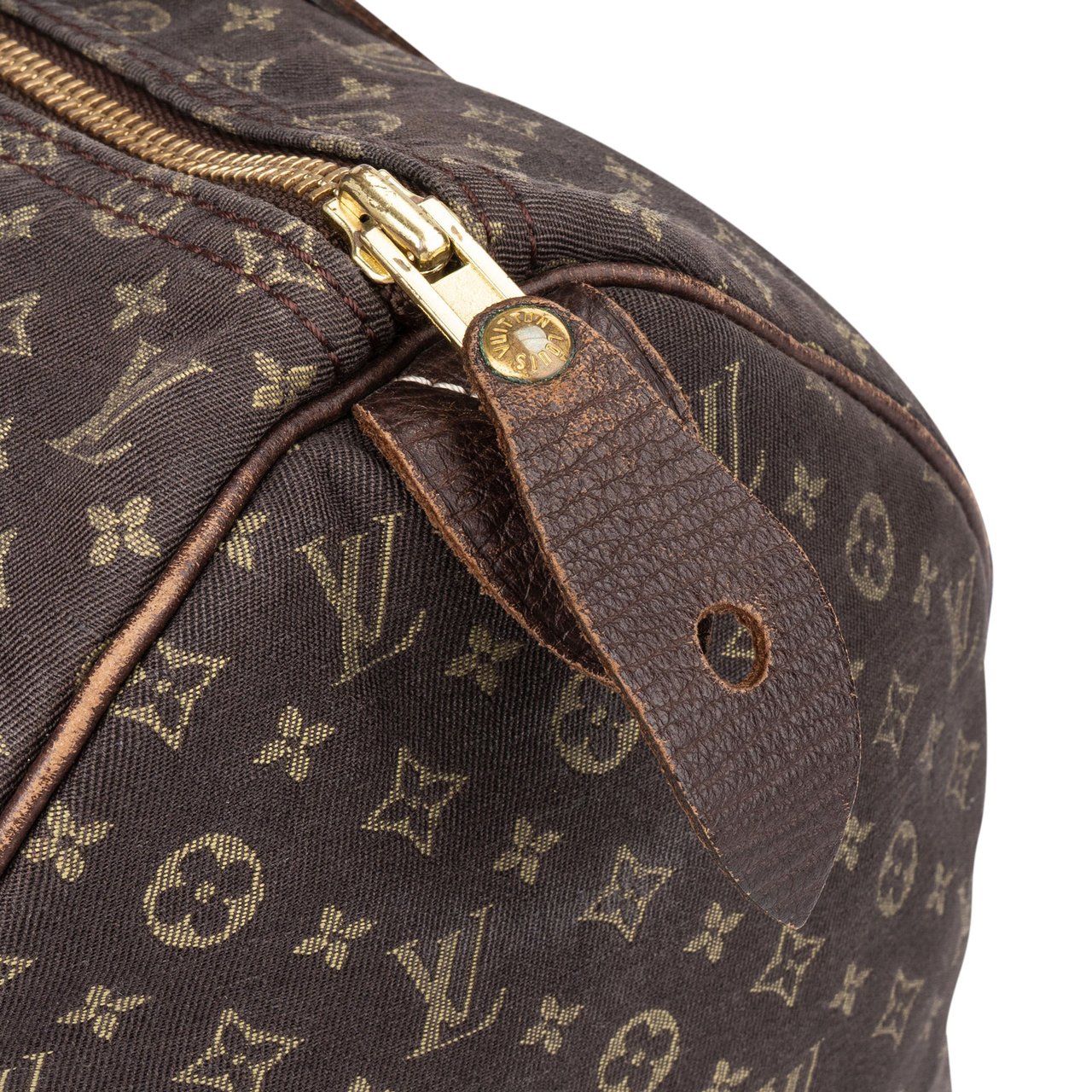 Louis Vuitton Louis Vuitton Mini Lin Monogram Speedy 30 Handbag Bruin