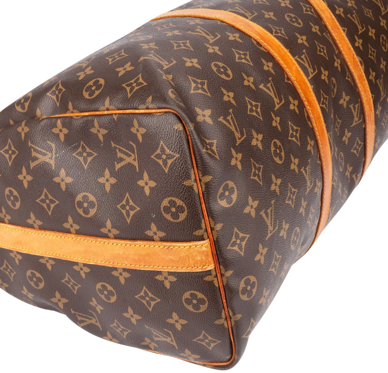 Louis Vuitton Louis Vuitton Canvas Monogram Keepall 50 Bandouliere Bruin
