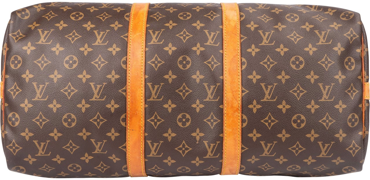 Louis Vuitton Louis Vuitton Canvas Monogram Keepall 50 Bandouliere Bruin
