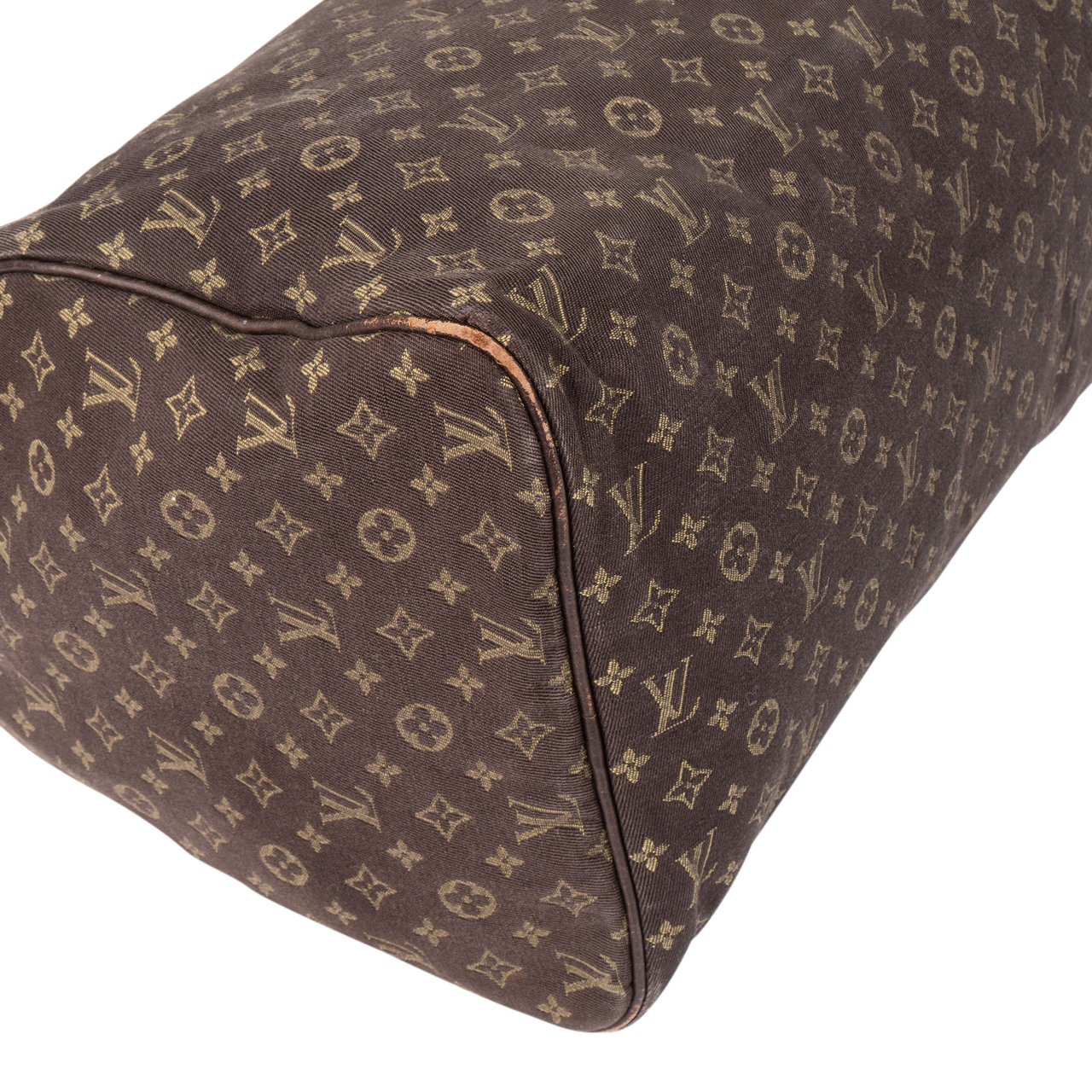 Louis Vuitton Louis Vuitton Mini Lin Monogram Speedy 30 Handbag Bruin