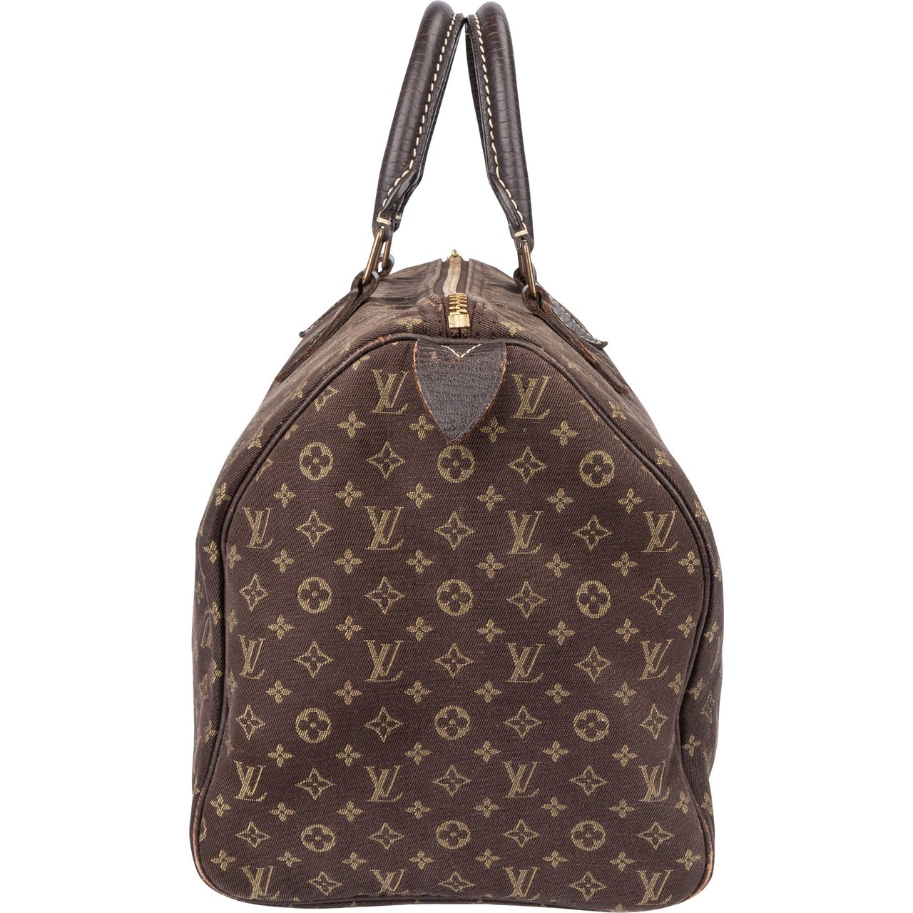 Louis Vuitton Louis Vuitton Mini Lin Monogram Speedy 30 Handbag Bruin