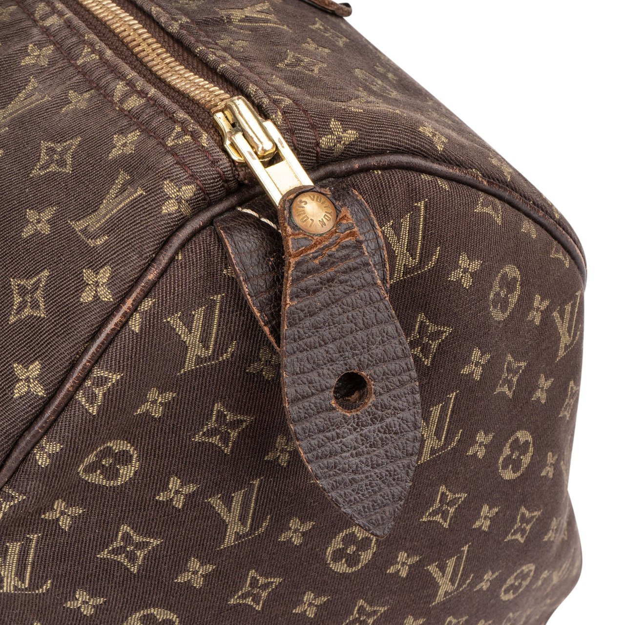 Louis Vuitton Louis Vuitton Mini Lin Monogram Speedy 30 Handbag Bruin