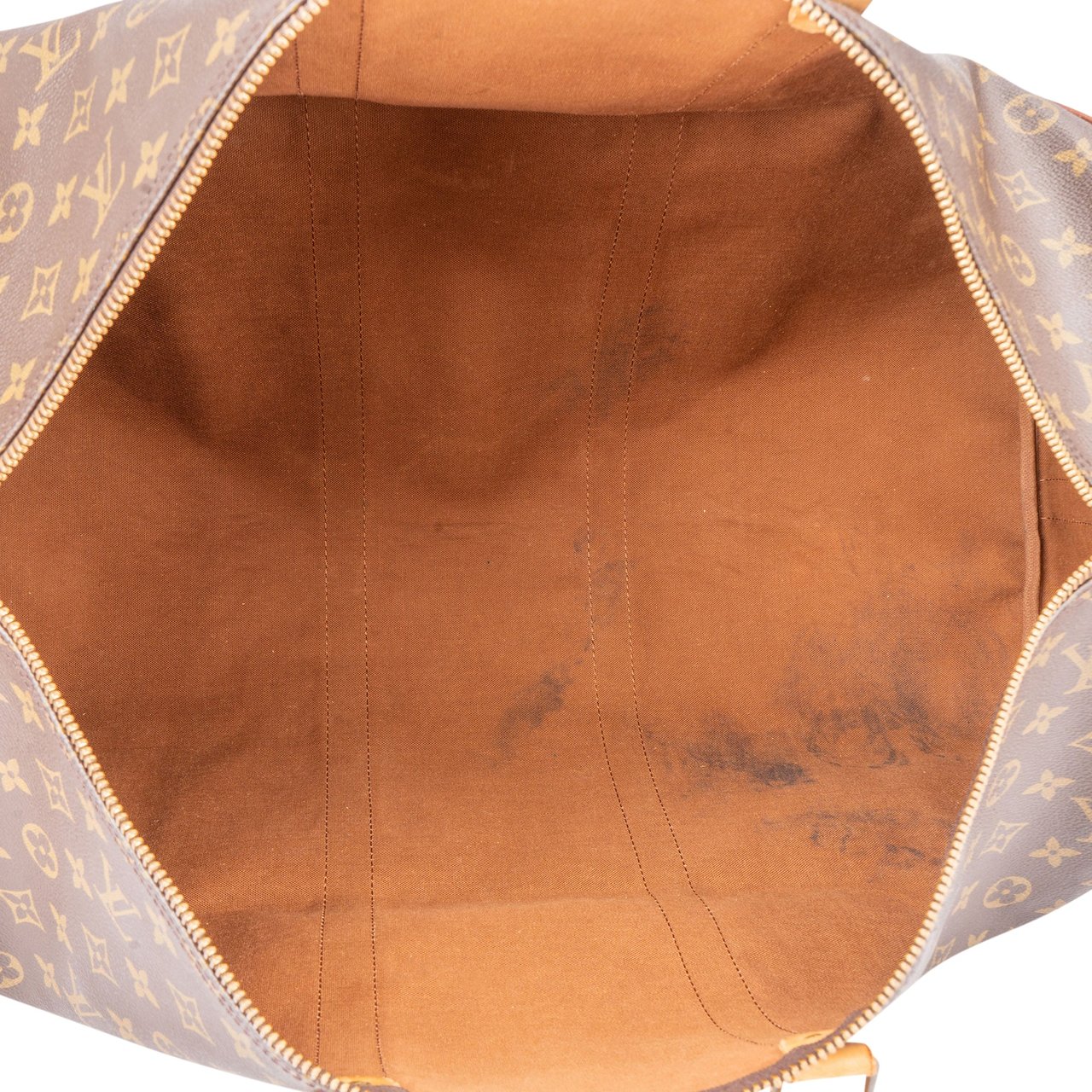 Louis Vuitton Louis Vuitton Canvas Monogram Keepall 55 Bandouliere Bruin