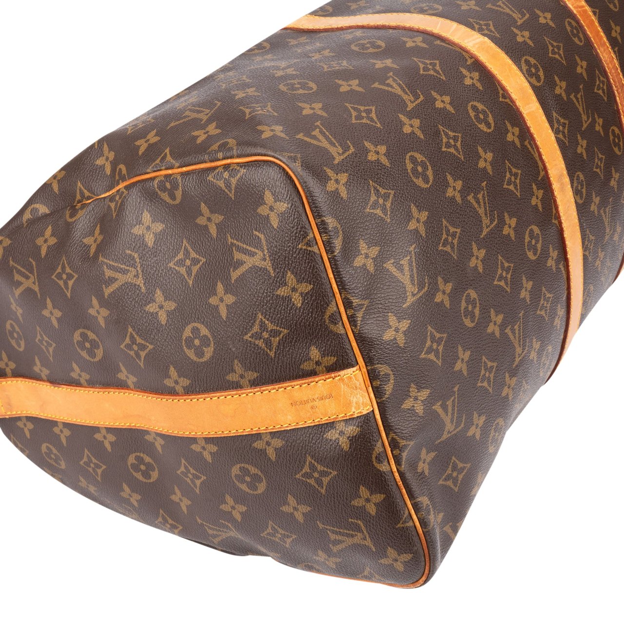Louis Vuitton Louis Vuitton Canvas Monogram Keepall 55 Bandouliere Bruin