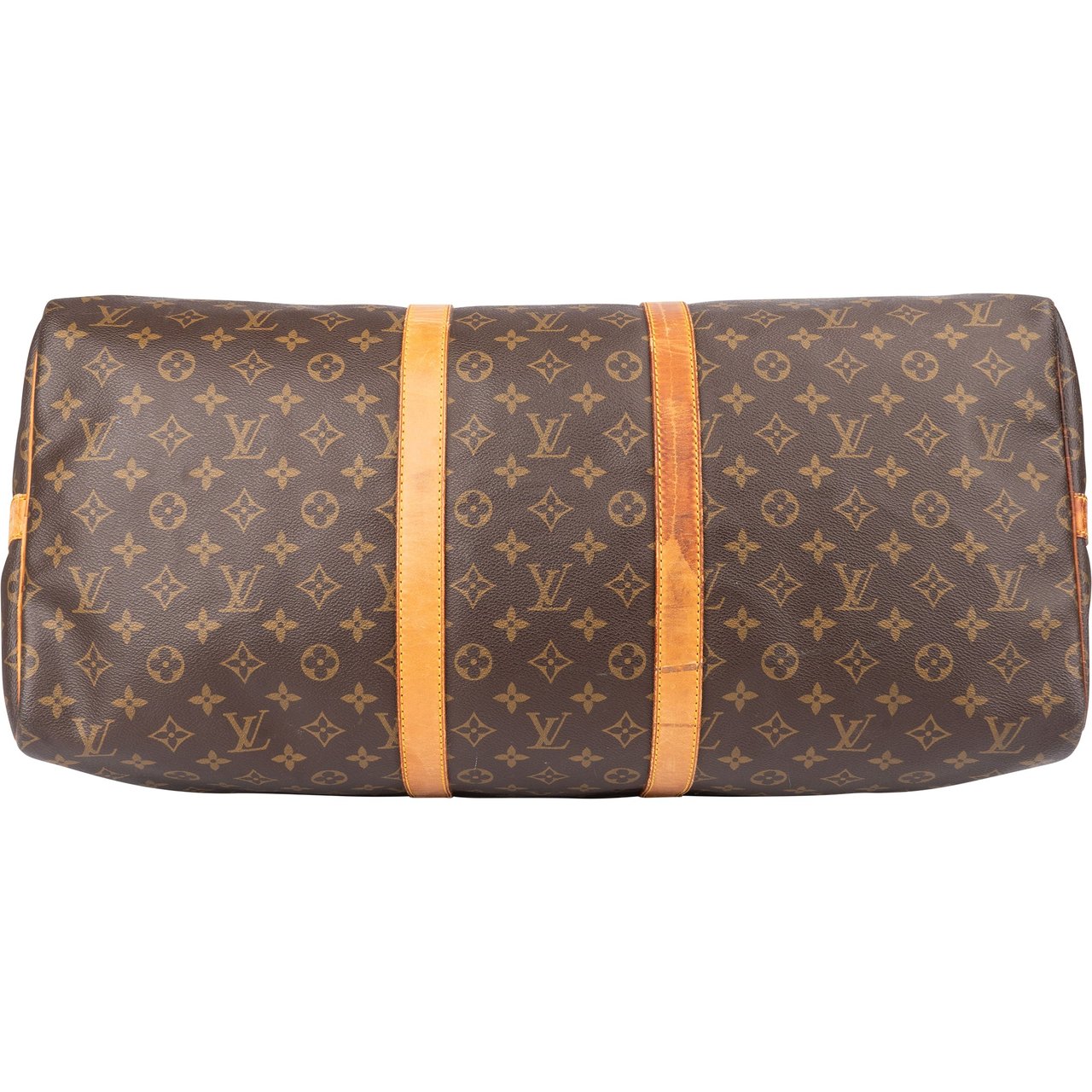 Louis Vuitton Louis Vuitton Canvas Monogram Keepall 55 Bandouliere Bruin