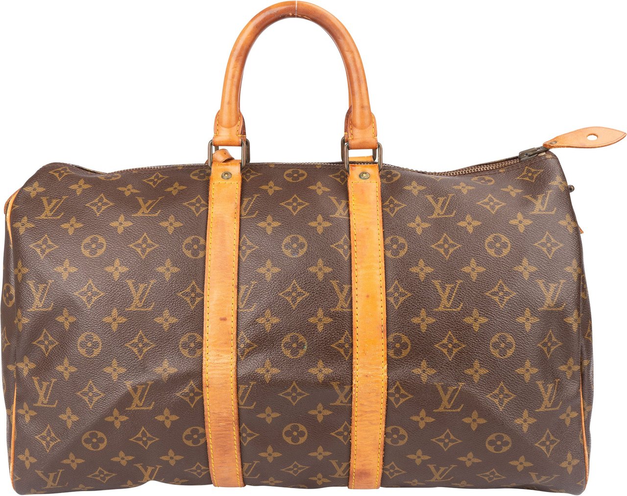 Louis Vuitton Louis Vuitton Canvas Monogram Keepall 45 Bruin