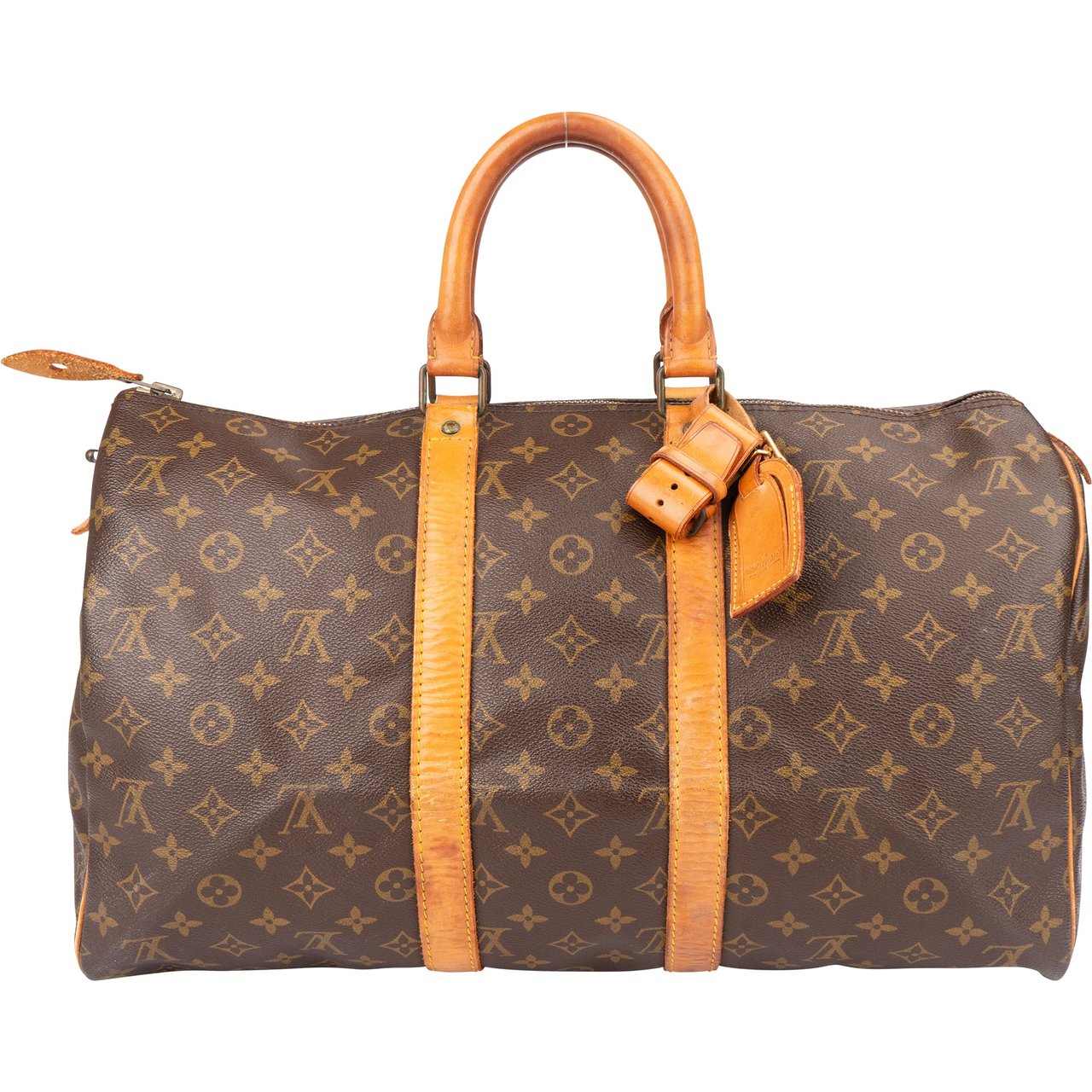 Louis Vuitton Louis Vuitton Canvas Monogram Keepall 45 Bruin