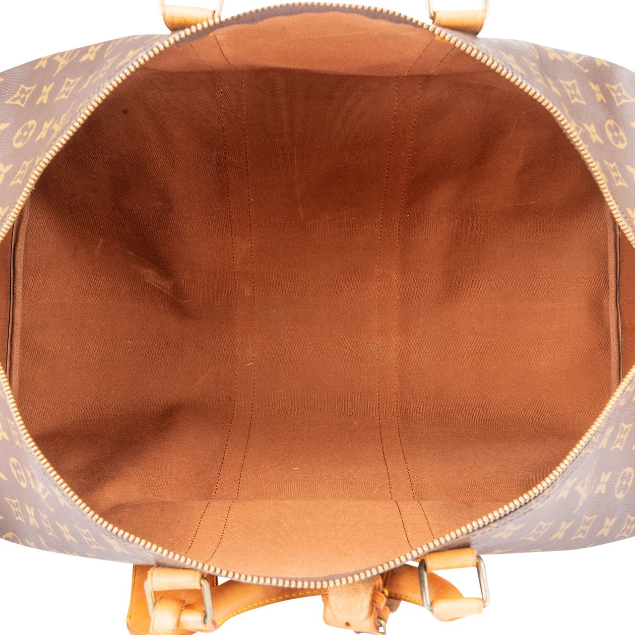 Louis Vuitton Louis Vuitton Canvas Monogram Keepall 55 Bandouliere Bruin