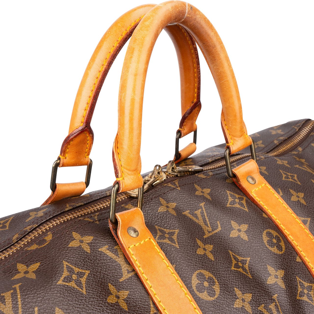 Louis Vuitton Louis Vuitton Canvas Monogram Keepall 55 Bruin