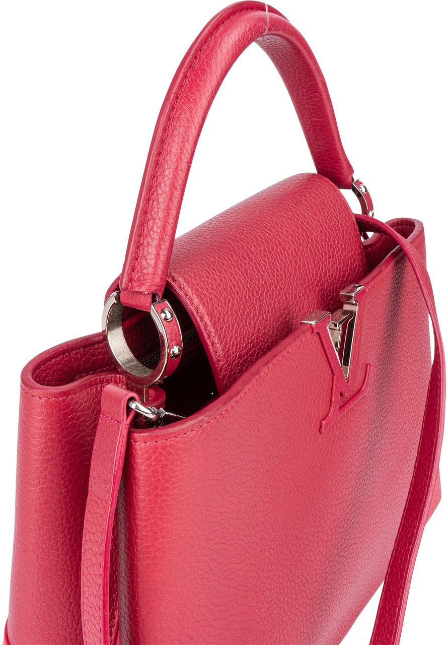 Louis Vuitton Limited Pink Taurillon Capucines MM Handbag Divers