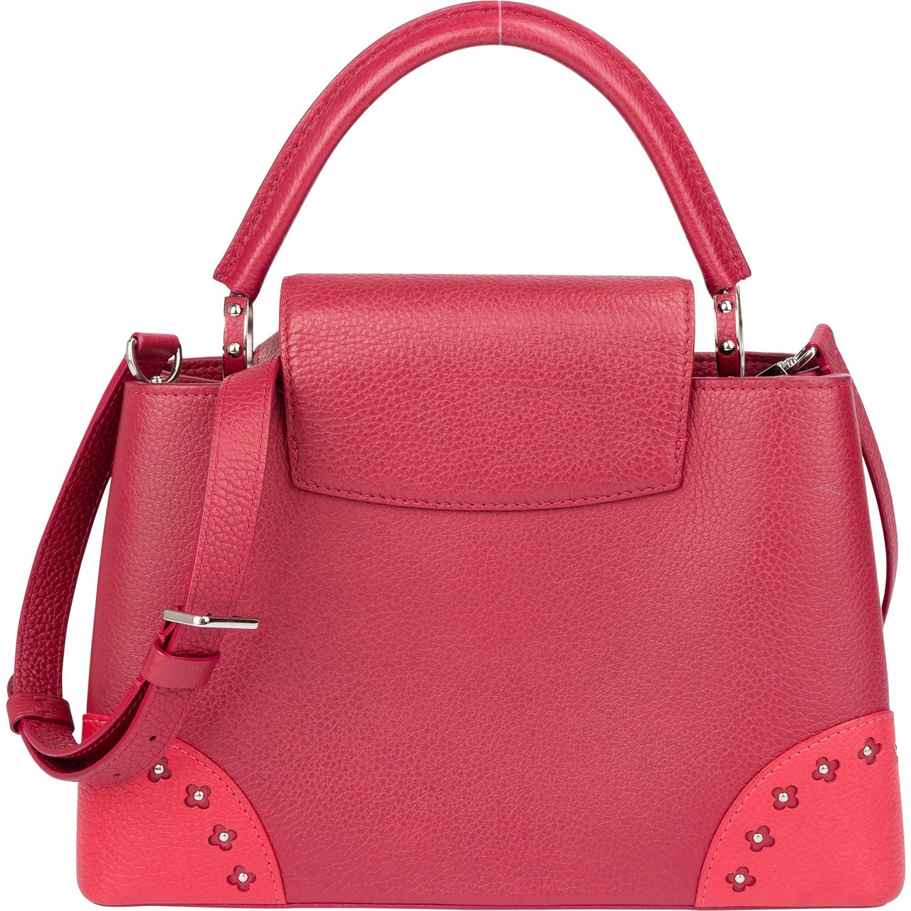 Louis Vuitton Limited Pink Taurillon Capucines MM Handbag Divers